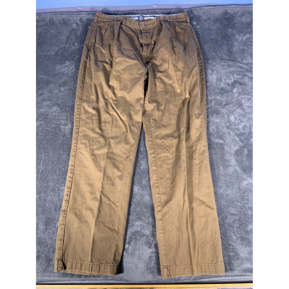 Vtg Polo Ralph Lauren Brown Pants Chino Size 36 Men's